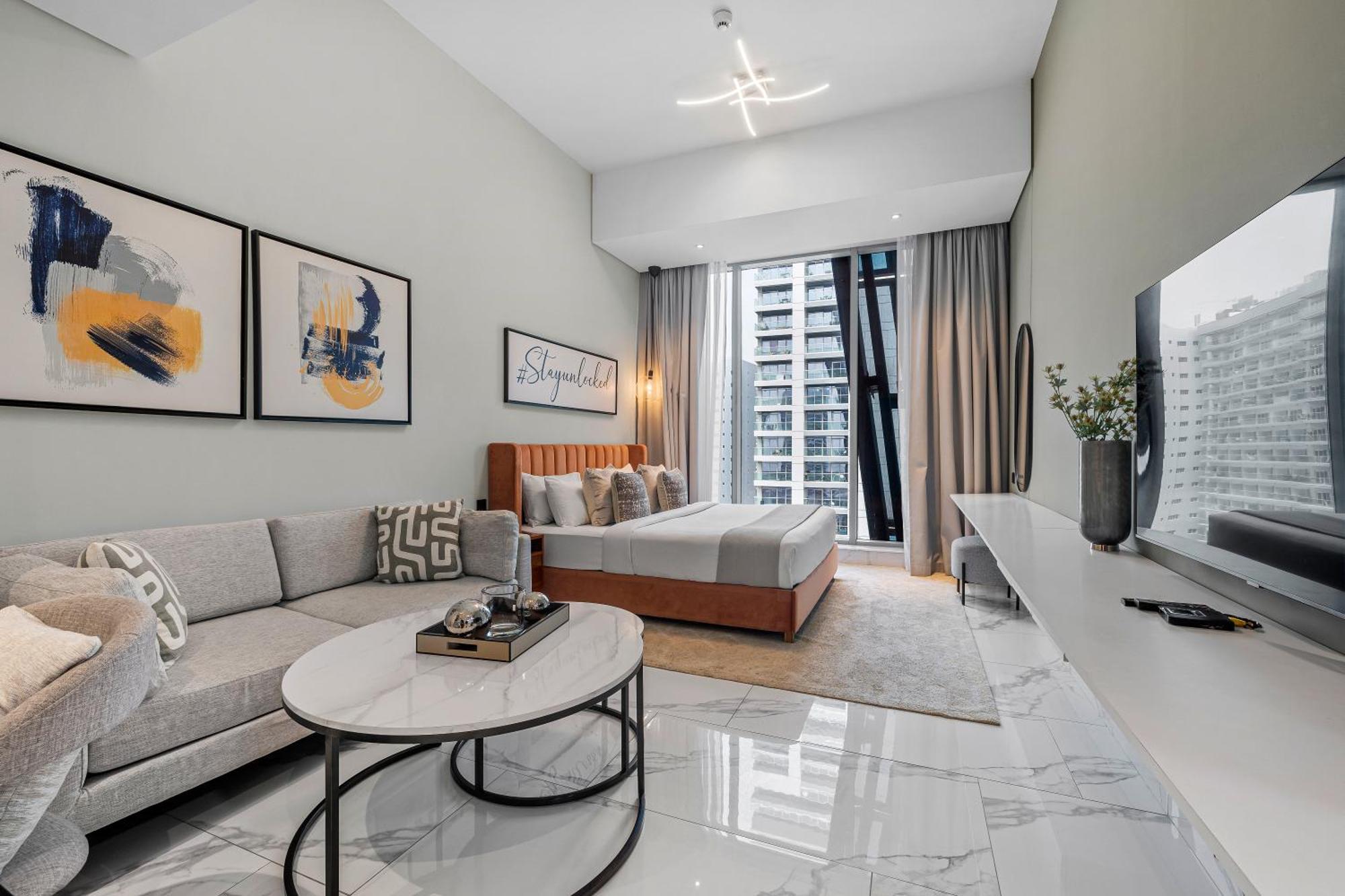 Apartmán Unlock J One Downtown Dubaj Exteriér fotografie