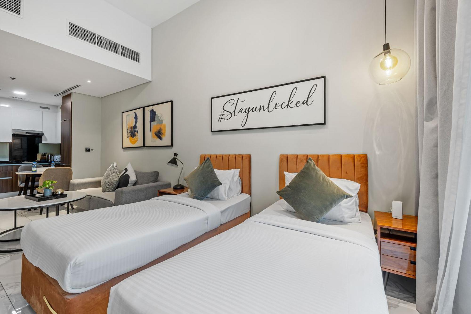 Apartmán Unlock J One Downtown Dubaj Exteriér fotografie