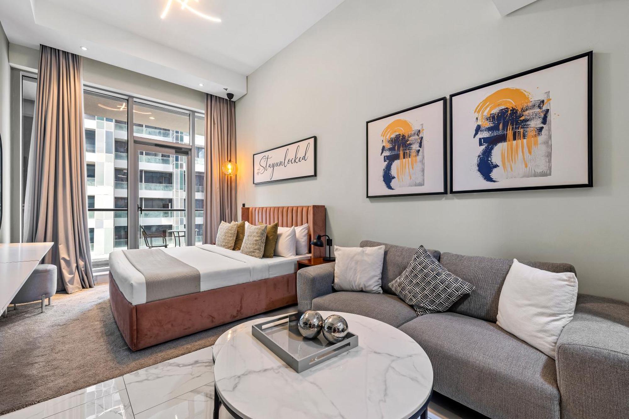 Apartmán Unlock J One Downtown Dubaj Exteriér fotografie