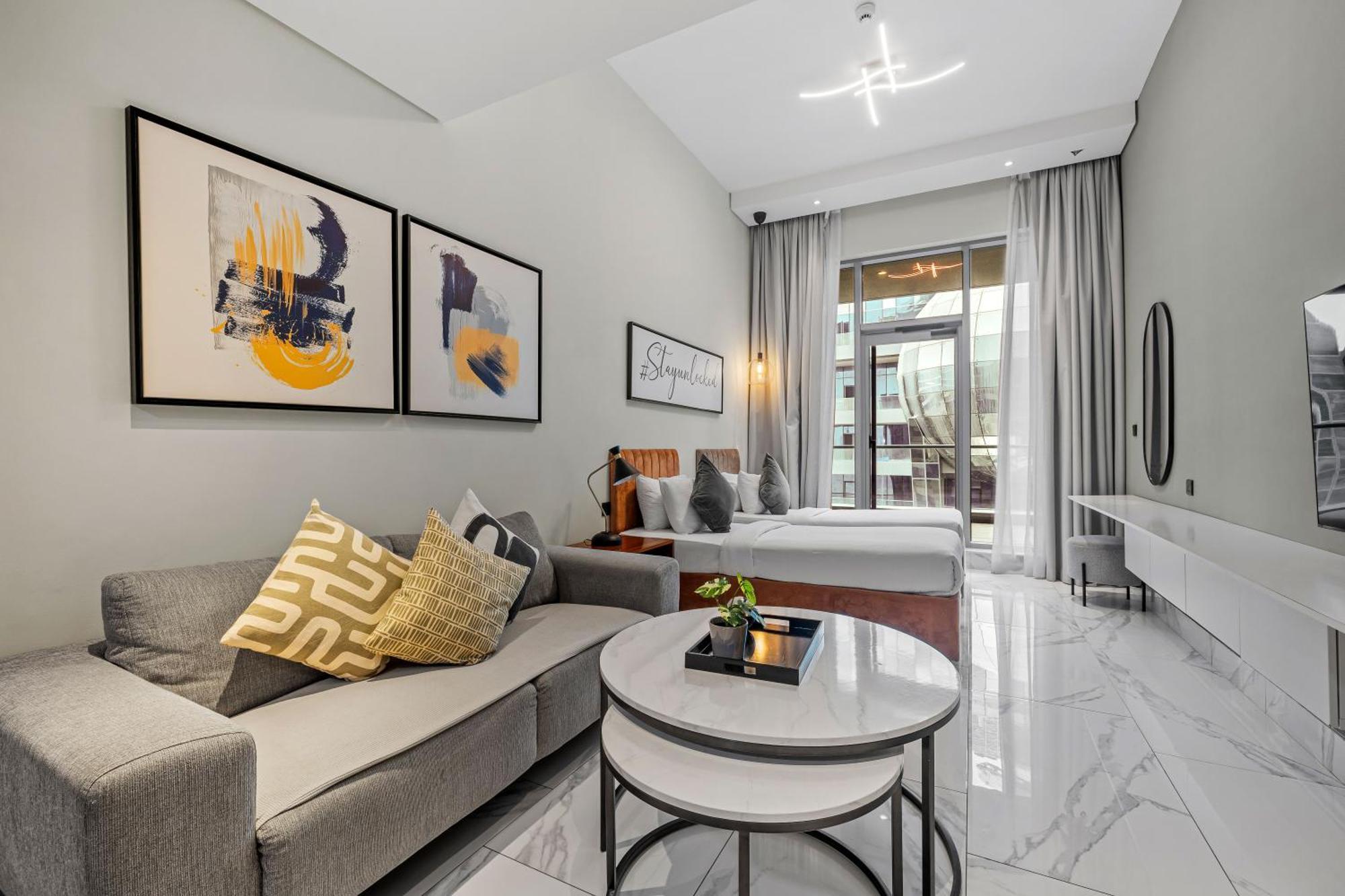 Apartmán Unlock J One Downtown Dubaj Exteriér fotografie